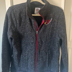 AZ Cardinals NFL Gear Full Zip Women's Jacket Size L